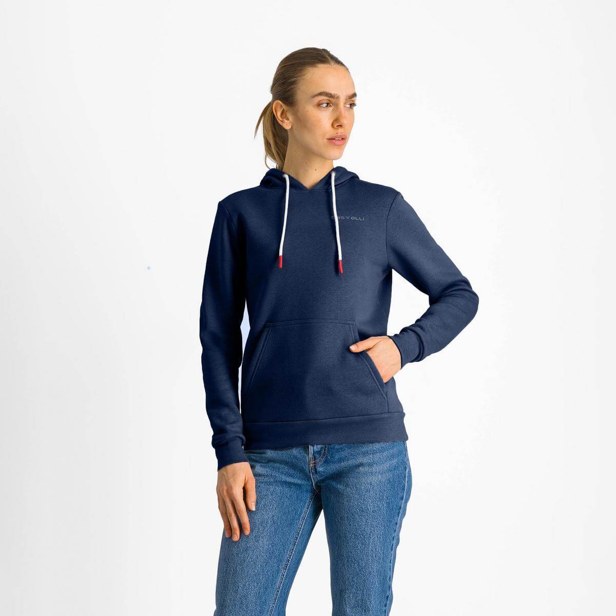 Image Sweatshirt À Capuche Classico W - Femme | Castelli /// Triathlon Store