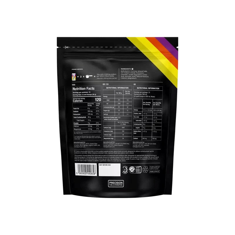 Drink Mix Carb & Électrolyte | Precision