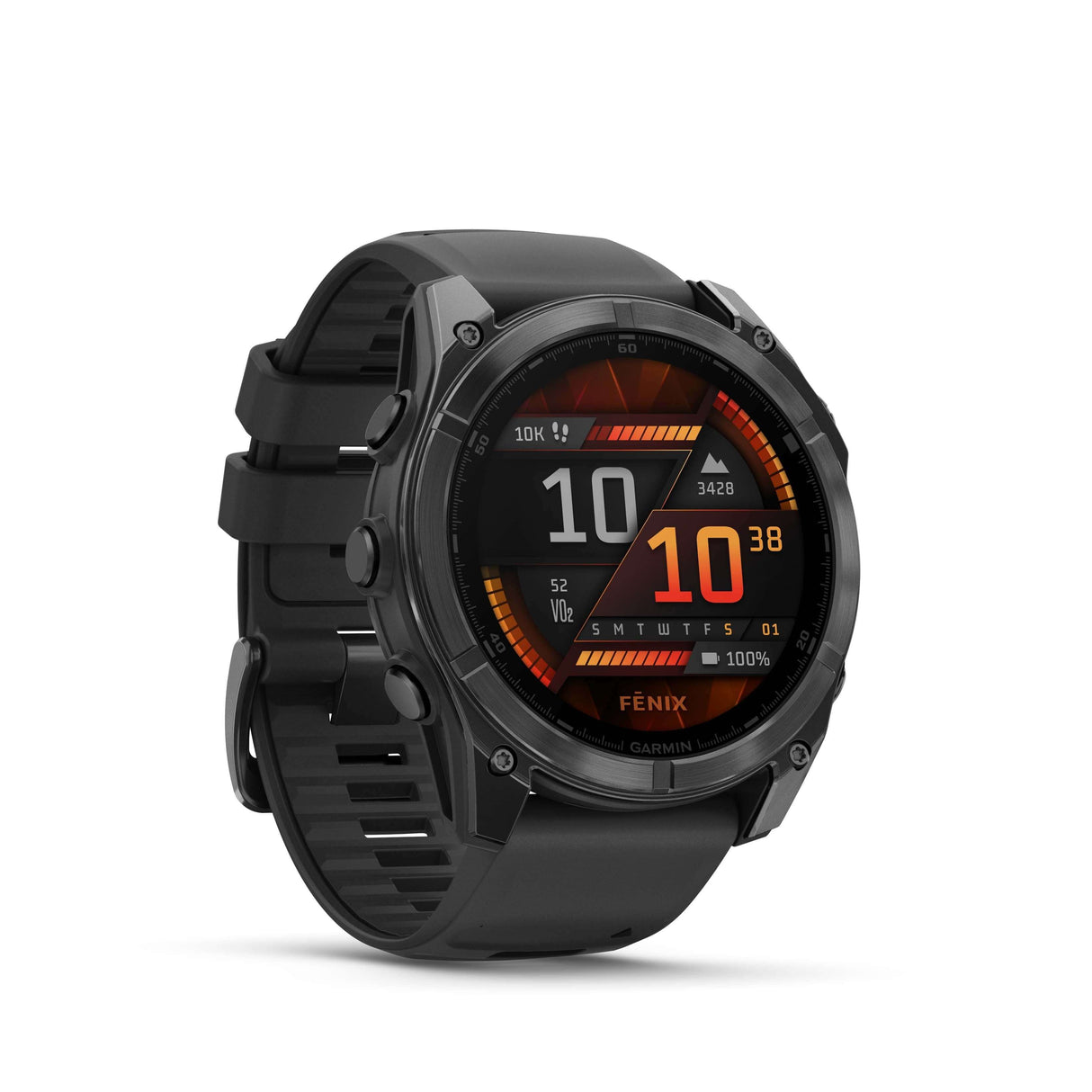 Fenix 8 Amoled 51 Titane Noir | Garmin