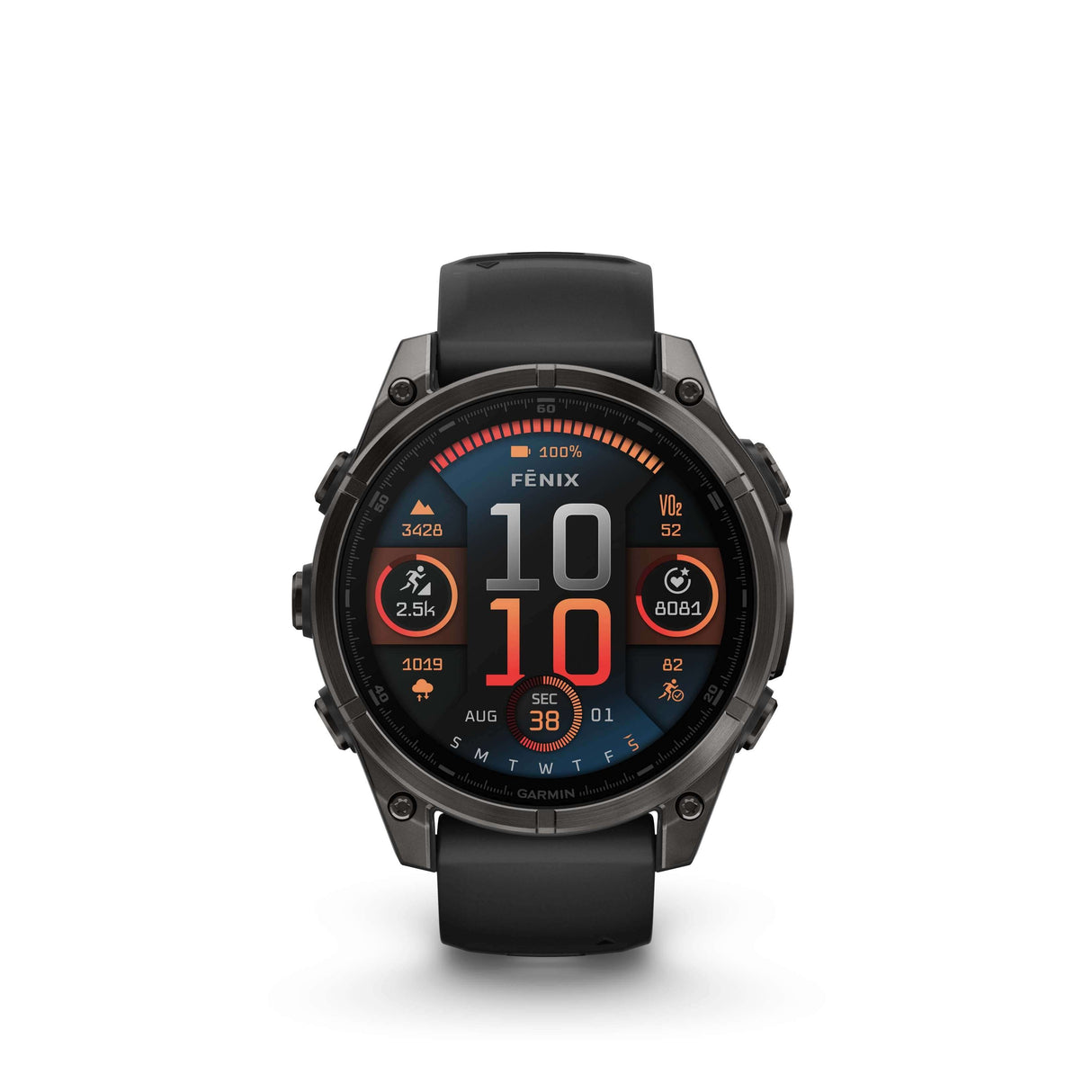 Fenix 8 Amoled 47mm Titane Noir | Garmin
