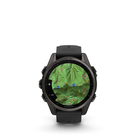 Fenix 8 Amoled 43mm Titane Noir  | Garmin