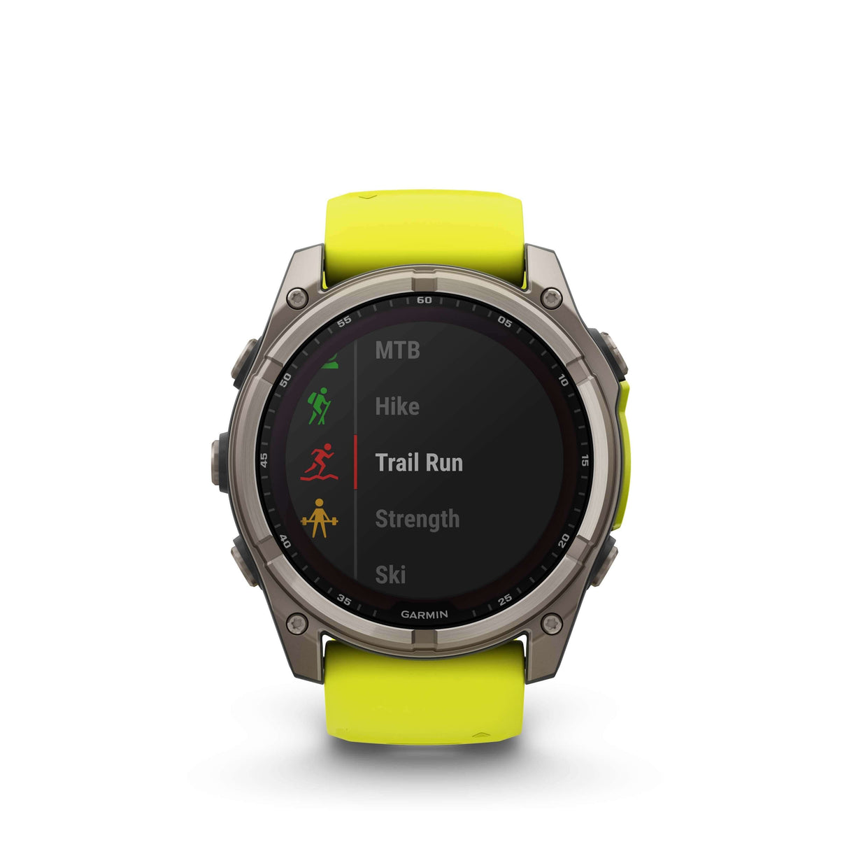 Fenix 8 Solar 51mm Titanium Jaune  | Garmin