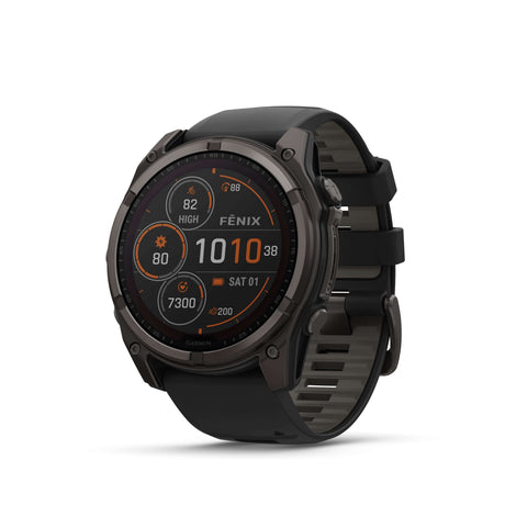 Fenix 8 Solar 51mm Titanium Noir  | Garmin