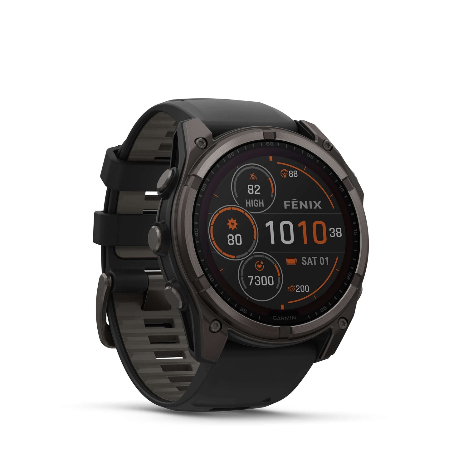 Fenix 8 Solar 47mm Titanium Noir  | Garmin