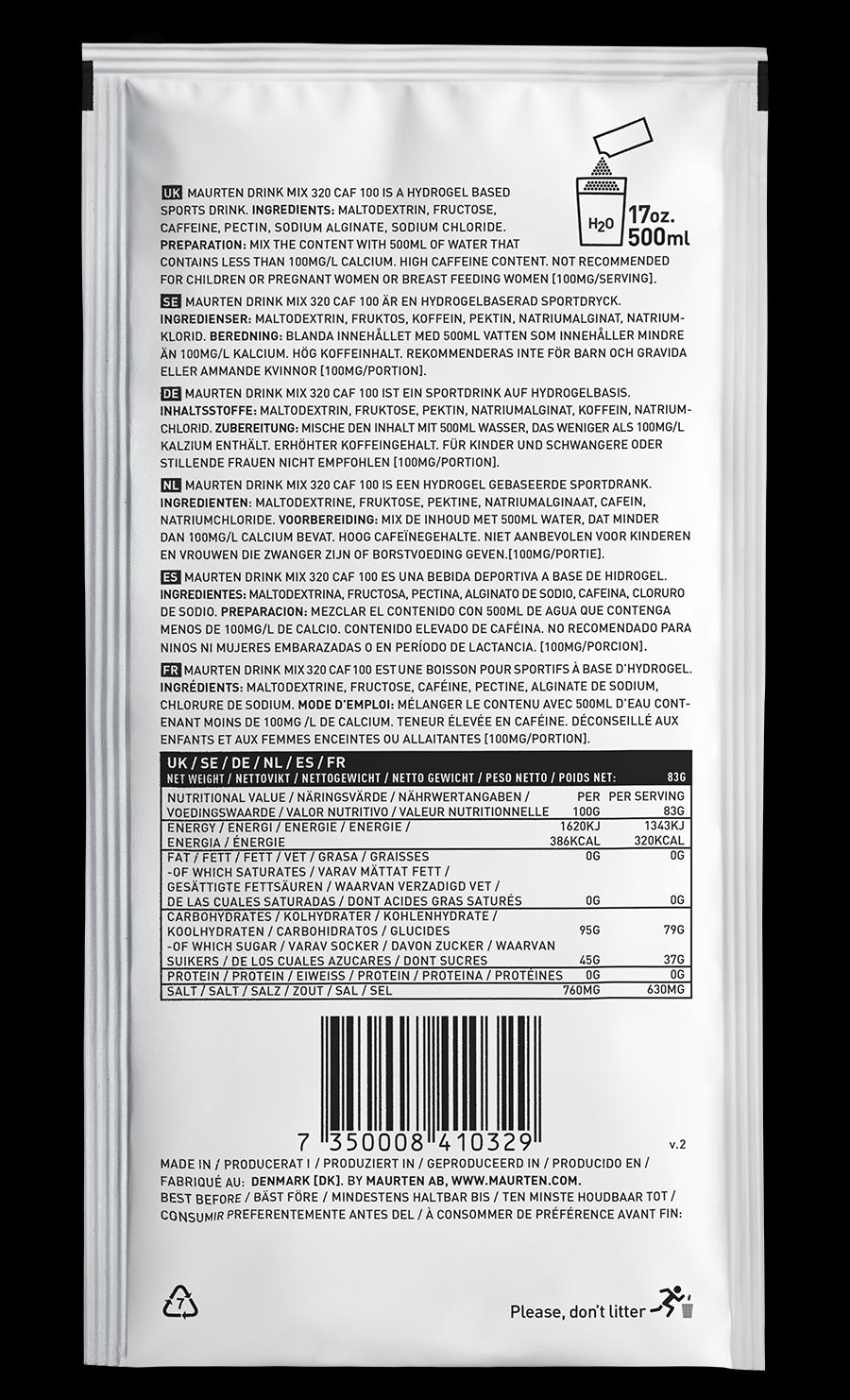 Drink Mix 320 Caf 100 X1  | Maurten