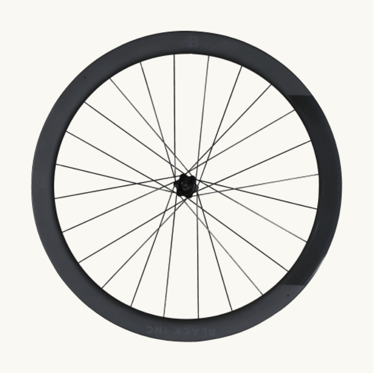 Paire De Roues  Forty Five Pn Disc All Road  | Black Inc