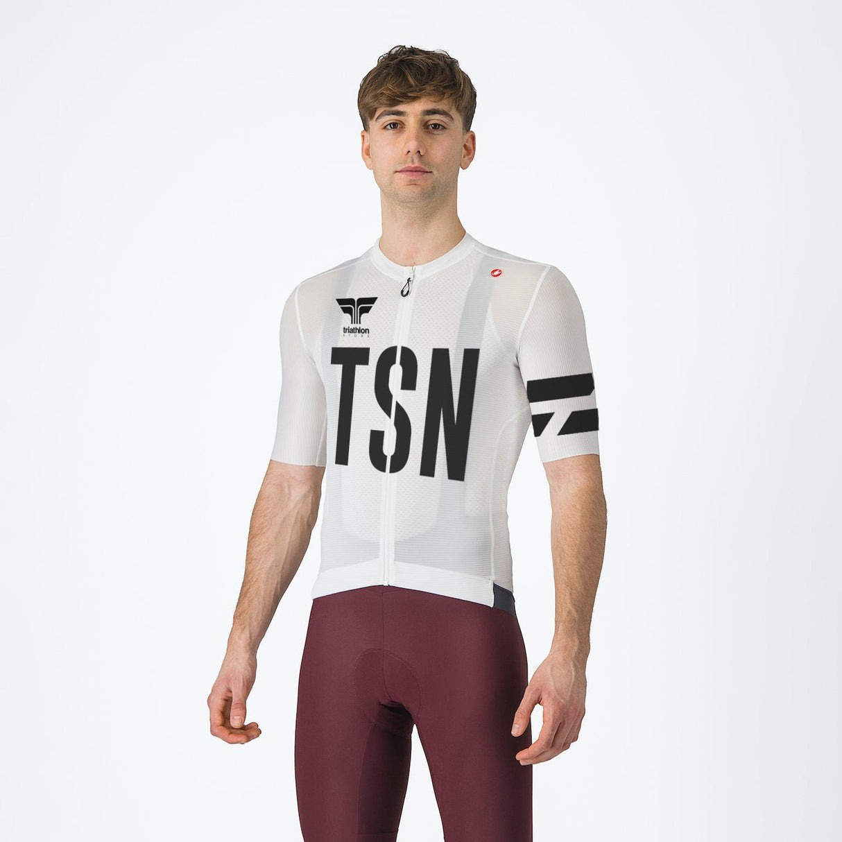 Maillot Tsn Espresso Blanc - Homme | Castelli