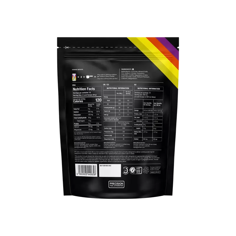 Drink Mix Carb & Électrolyte | Precision