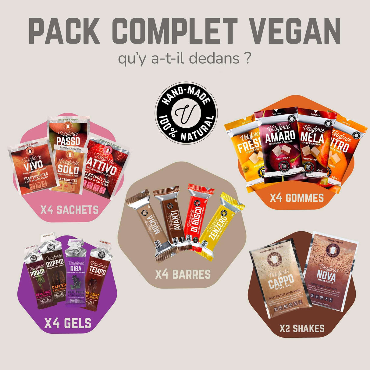 Pack Complet Vegan | Veloforte