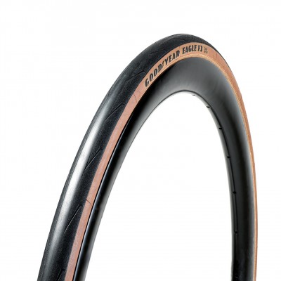 Pneu velo route EAGLE F1 700x25 tan Goodyear