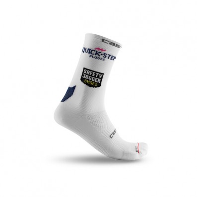 Chaussettes Rosso Corsa pro 15 Quickstep Castelli