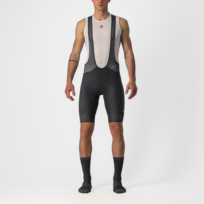 Castelli Endurance 3 : Cuissard Court à Bretelles pour homme