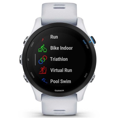 Garmin Forerunner 255 music blanc