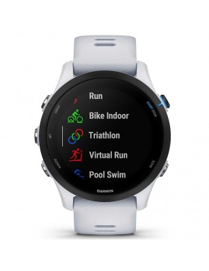 Garmin Forerunner 255 music blanc