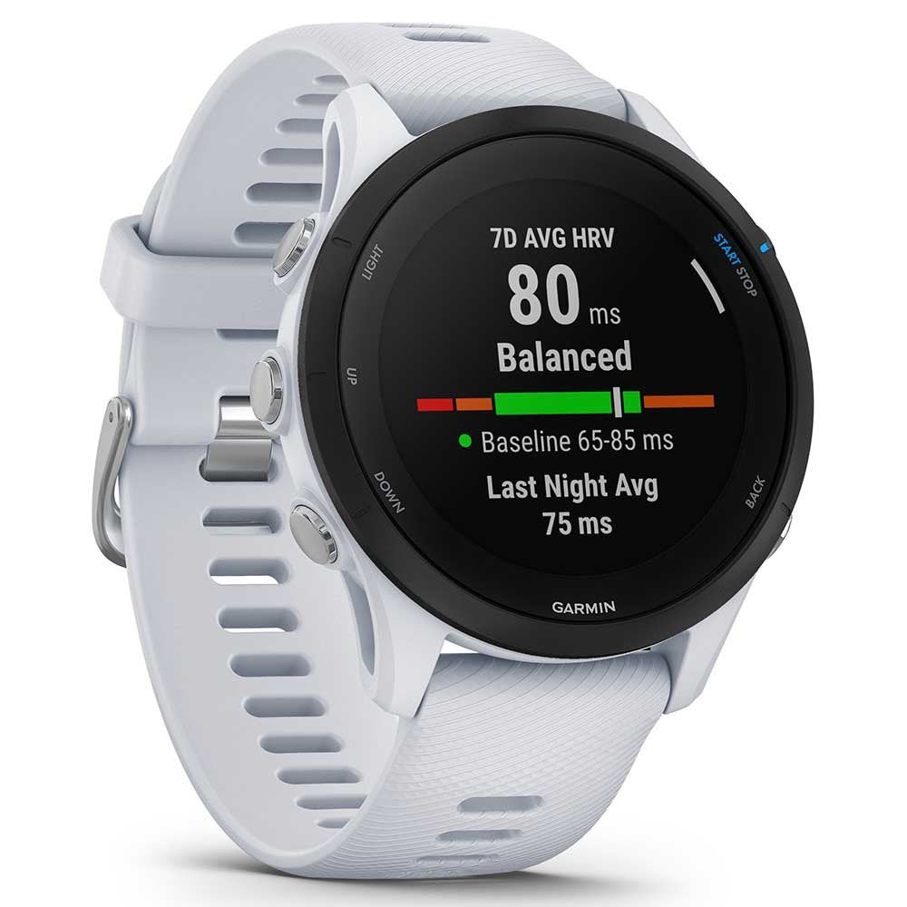 Forerunner 255 Music Blanc  | Garmin