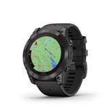 Fenix 7x Pro Sapphire Solar Titane Carbon Gray  | Garmin