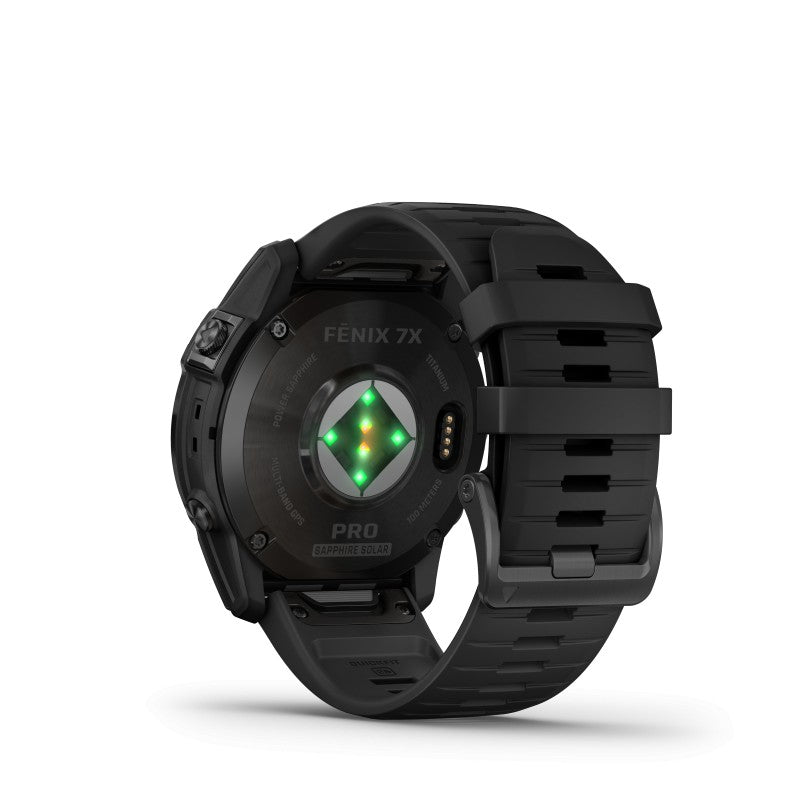 Fenix 7x Pro Sapphire Solar Titane Carbon Gray  | Garmin