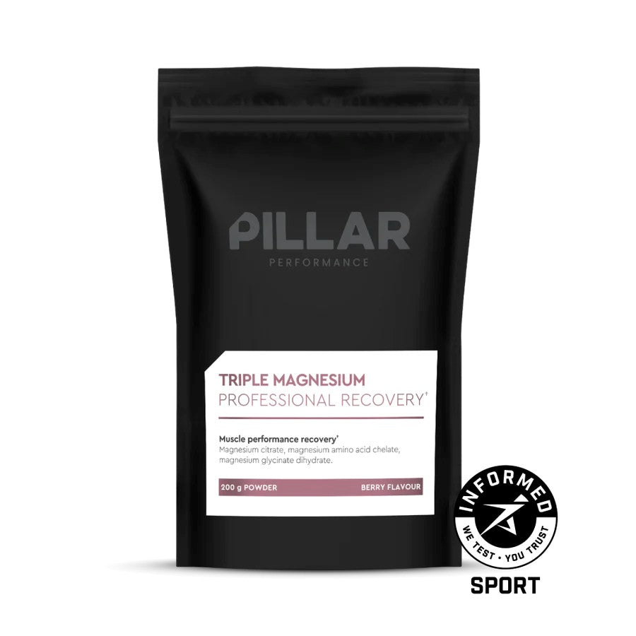 Triple Magnesium Poudre  Baies Naturelles  | Pillar
