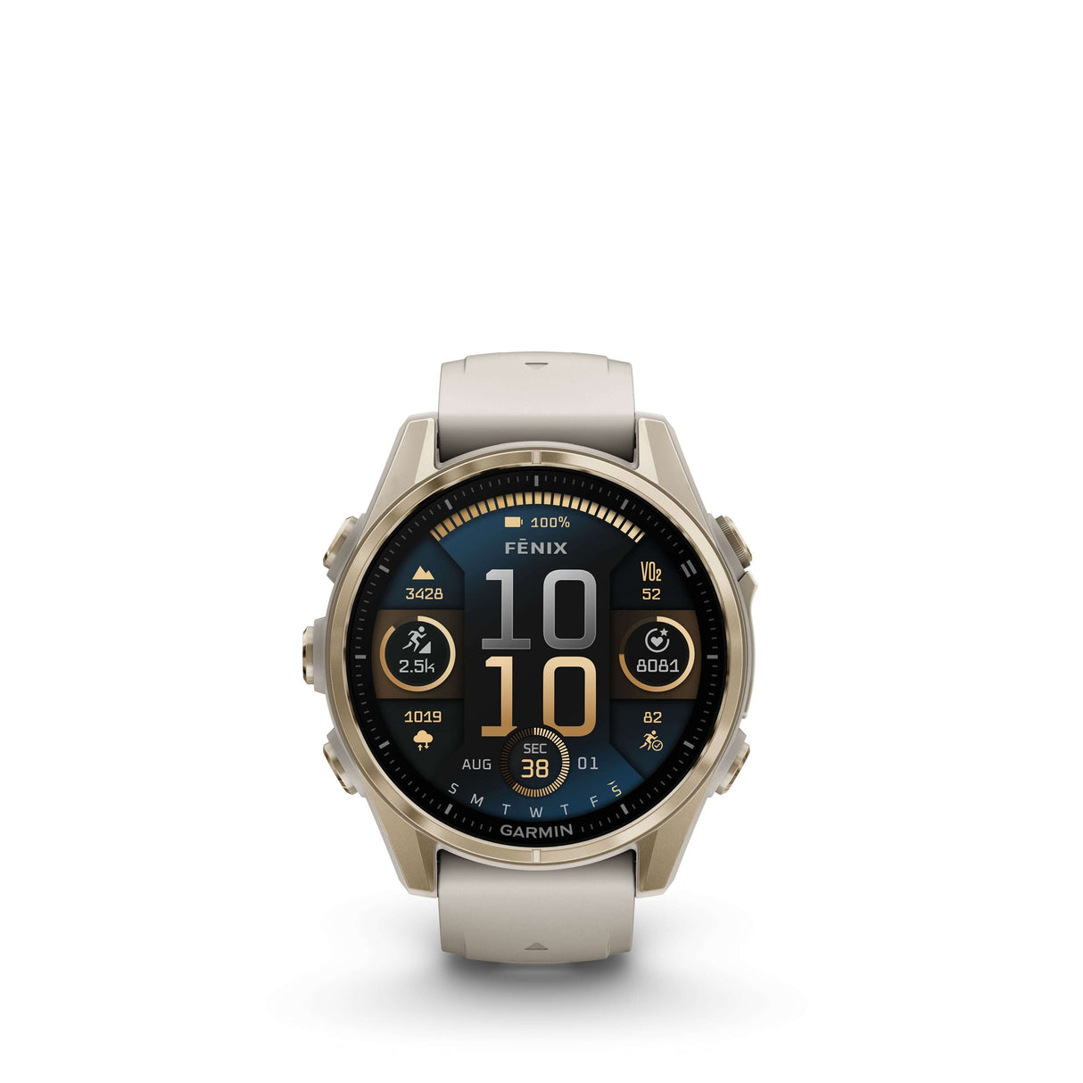 Fenix 8 Amoled 43mm Titane Gris  | Garmin