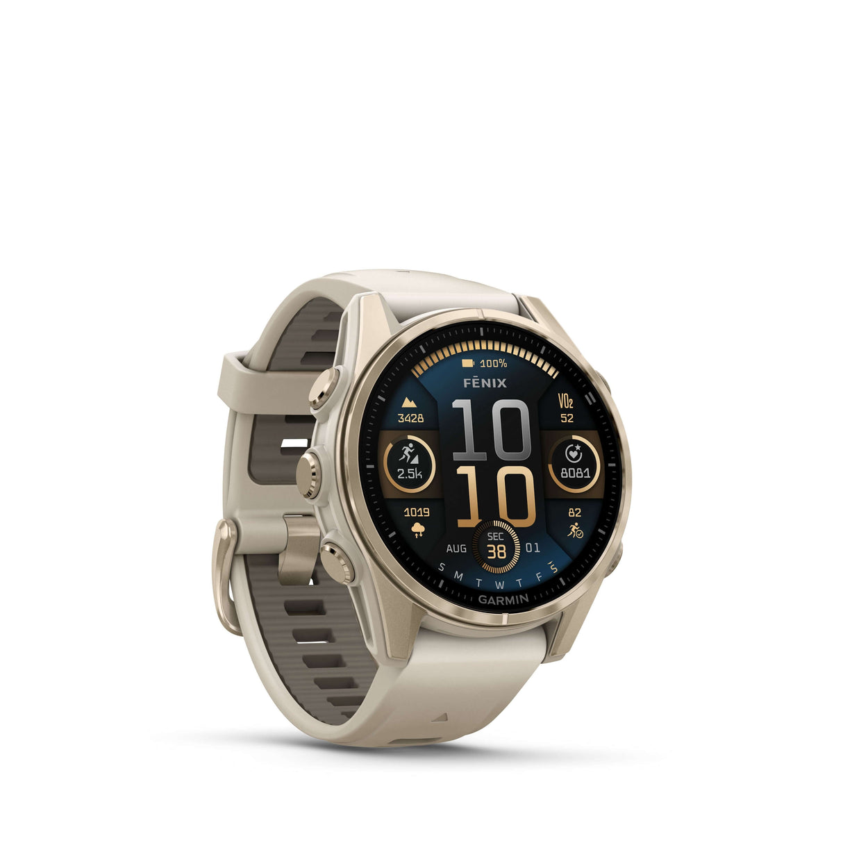 Fenix 8 Amoled 43mm Titane Gris  | Garmin