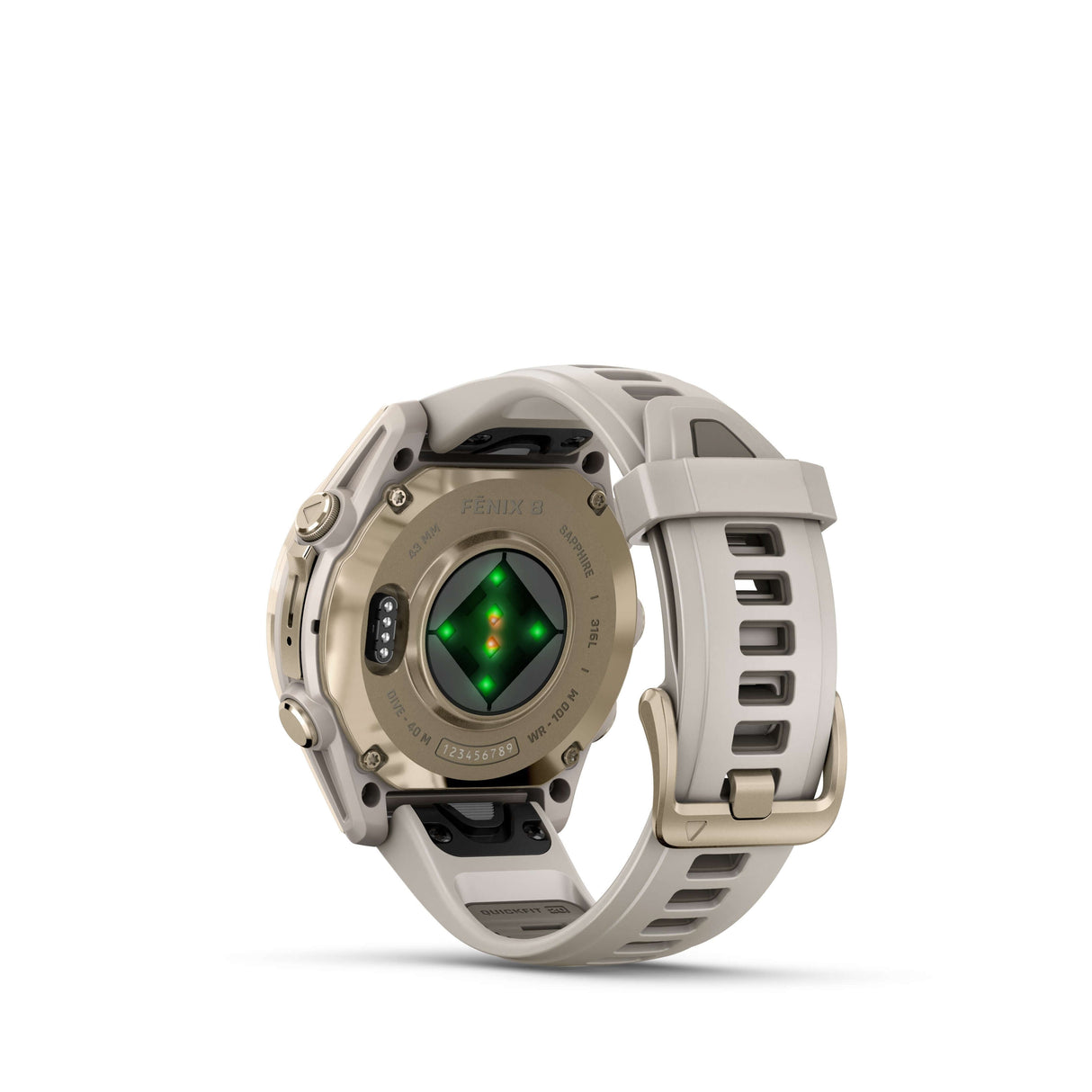 Fenix 8 Amoled 43mm Titane Gris  | Garmin