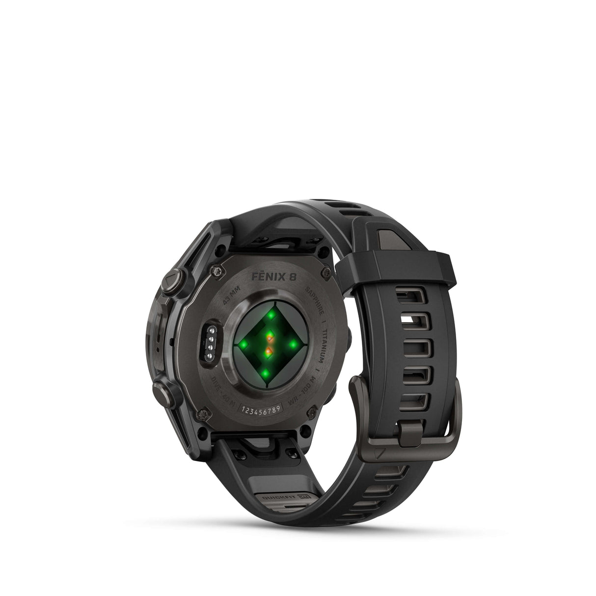 Fenix 8 Amoled 43mm Titane Noir  | Garmin