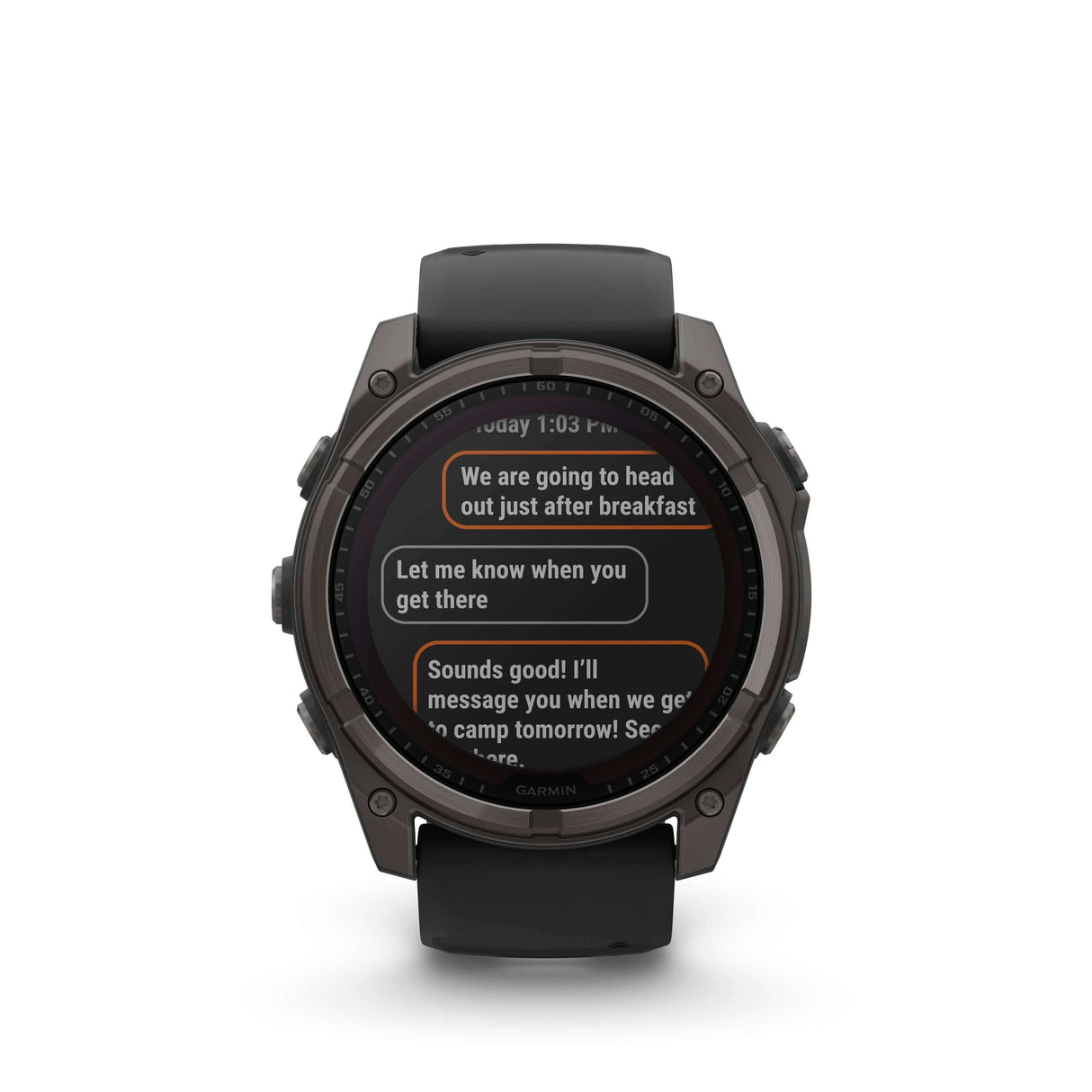 Fenix 8 Solar 51mm Titanium Noir  | Garmin