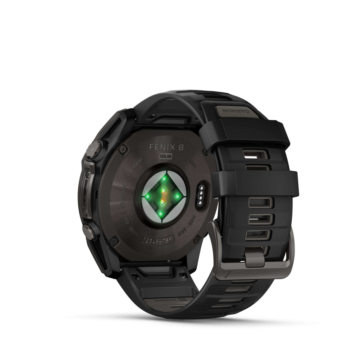 Fenix 8 Solar 47mm Titanium Noir  | Garmin
