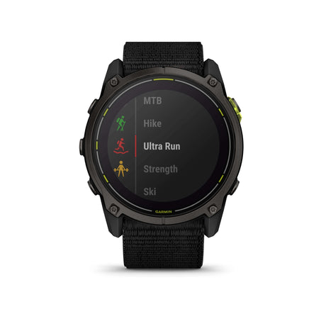Enduro 3 Solar 51mm Ultrafit Noir  | Garmin