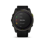 Image Enduro 3 Solar 51mm Ultrafit Noir | Garmin /// Triathlon Store