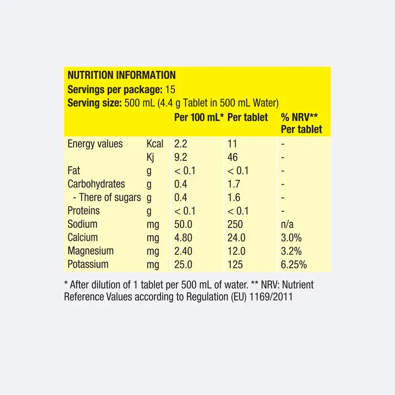 Pastilles D'hydratation Ph500  | Precision