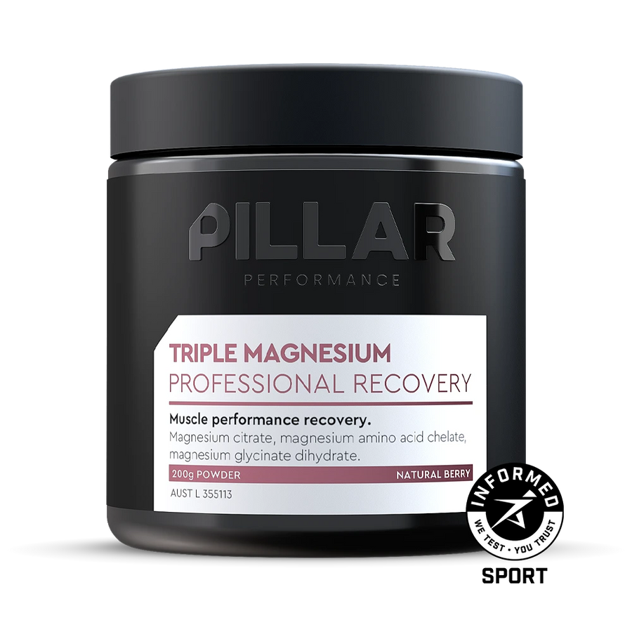Triple Magnesium Poudre  Baies Naturelles  | Pillar